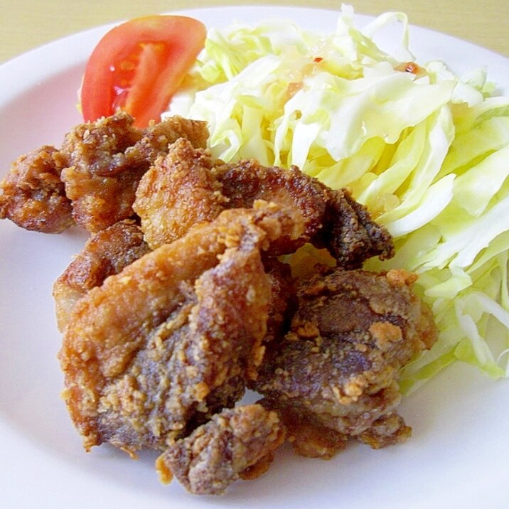 サクサク美味しい♪まぐろのあらのカレー唐揚げ